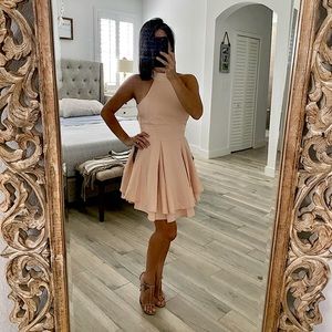 Closing SALE! 🧡❗️Lulus Blush Skater Dress 🤩
